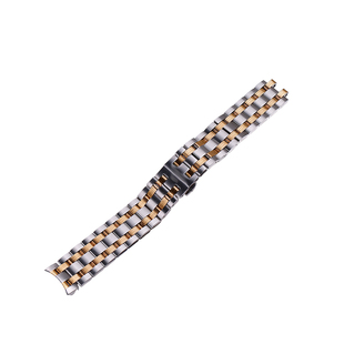 T065钢表带适用于天梭表带1853恒意T065.430海星机械男女钢带表链