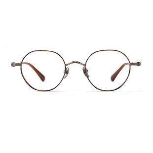 高度数近视眼镜框男女款超轻小框配度数纯钛方圆框小脸圆脸眼镜架