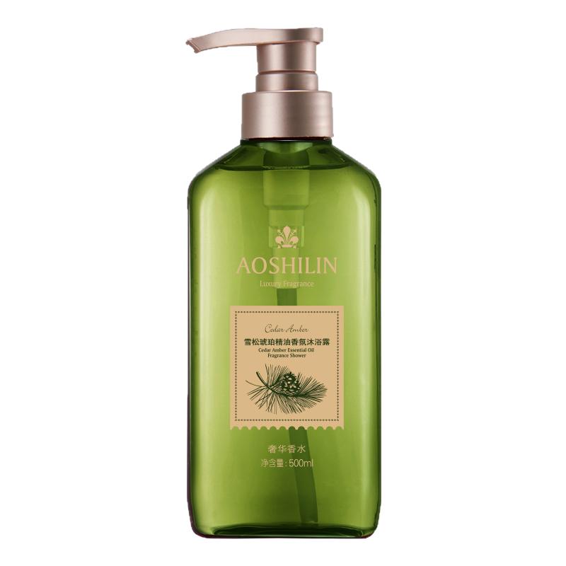 雪松琥珀香氛沐浴露清洁