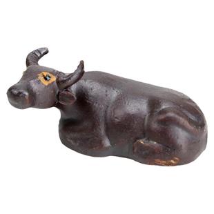 假山盆景摆件小型微景观造景流水吸水石造景材料造景放牛牧牛镇宅