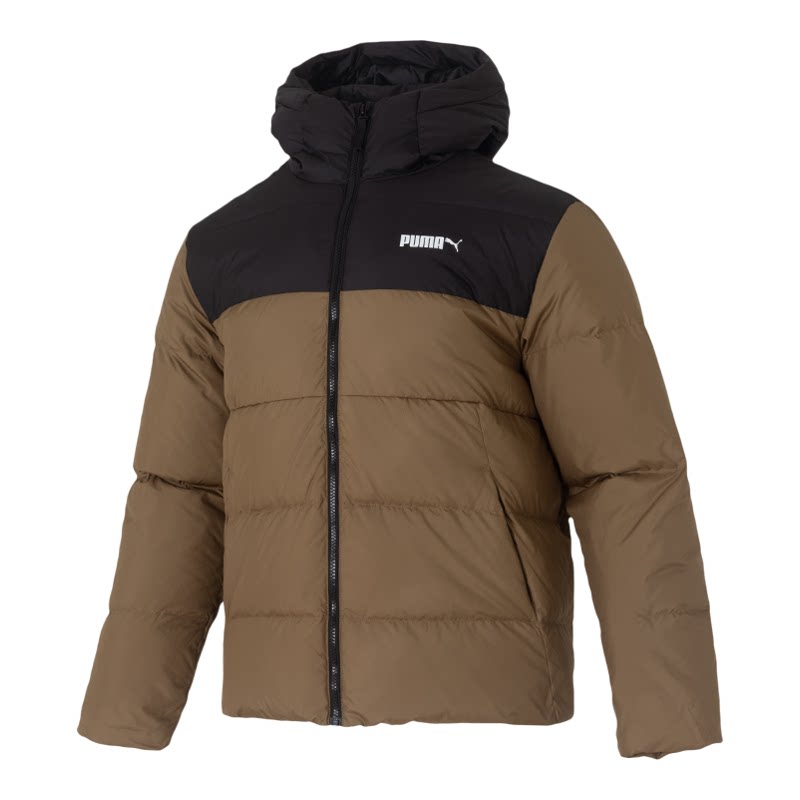 Puma彪马男装2025新款防风防水时尚保暖运动羽绒服外套 694699-93