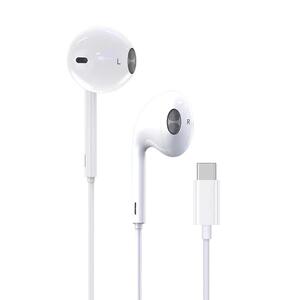 有线耳机正品适用华为type-c接口半入耳式荣耀高音质2024新款圆孔