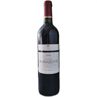 波娜多城堡红葡萄酒上梅多克中级庄07经典年份干红清仓高性价比