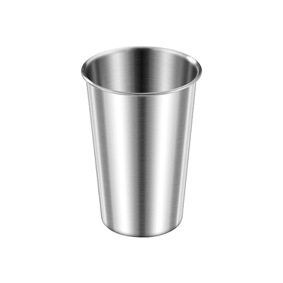 ins304不锈钢杯子单层水杯冷饮杯