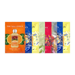 【天猫u先】摩登巴赫香氛沐浴露旅行装清凉小样超值组合8ml*8