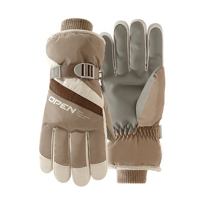 可触屏手套女冬季保暖防水