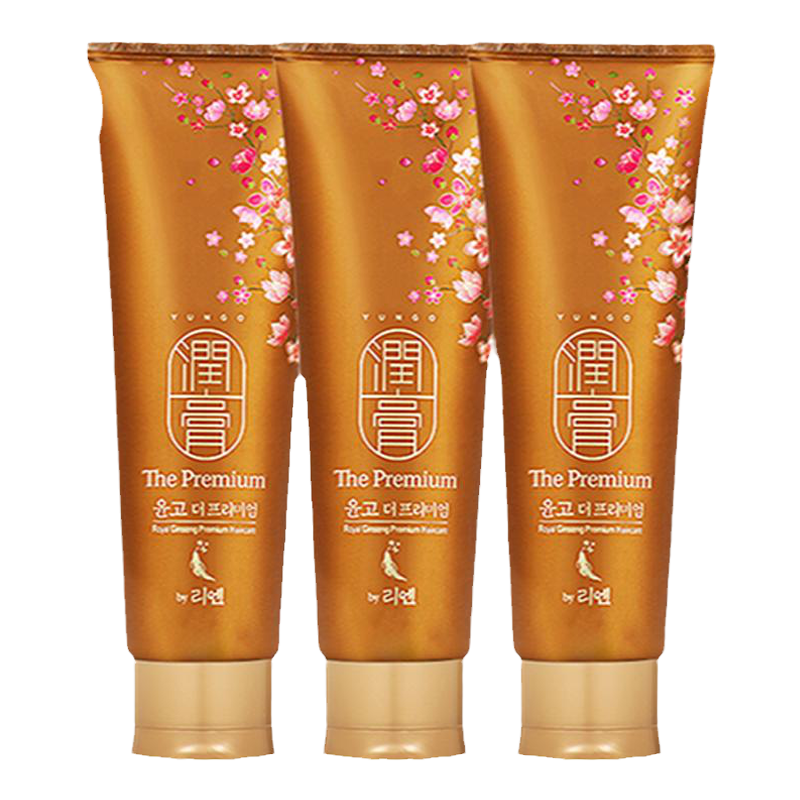 润膏丰盈人参洗发水250ml*3正品