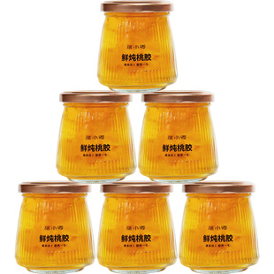 桃小卿马年礼盒隔水鲜炖桃胶即食银耳羹天然滋补气色无杂质0添加