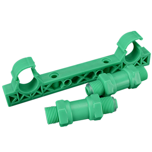 4分PPR淋浴花洒龙头固定器15cm双联混水阀开孔定位器带试压固定件