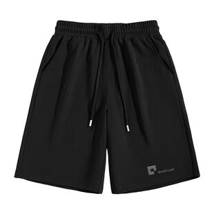 班尼路潮流短裤男款夏季男士外穿纯棉百搭休闲裤大码运动五分裤A