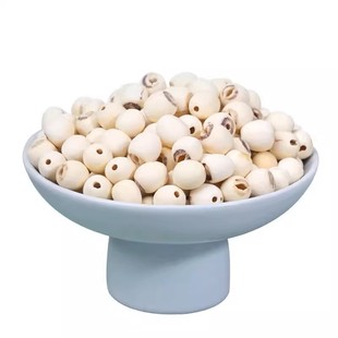 湖南特产湘潭白莲子干货去芯莲米500g无芯湘莲带芯新鲜新货无硫