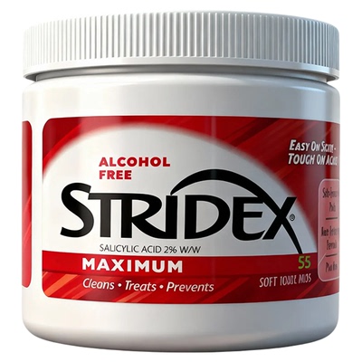stridex水杨酸棉片正品刷酸清洁