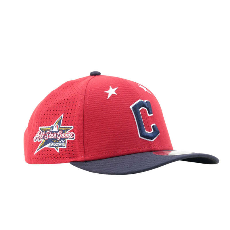 美国代购NEWERA纽亦华MLB全明星940硬顶网眼棒球帽克利夫兰守护者
