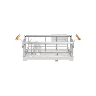 加厚碗碟收纳架沥水碗盘架304不锈钢碗架厨房置物架放碗筷沥水篮