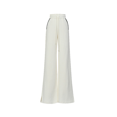 休闲学院风lefame长款裤子