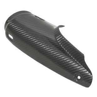 适用宝马R1200/R1250GS水鸟改装排气管碳纤维隔热罩防烫罩护板盖