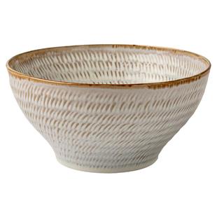 巷子尾〖吃面大碗〗漂亮浮雕7英寸拉面碗复古高脚碗陶瓷碗泡面碗