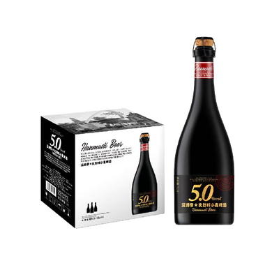 汉姆帝啤酒铂金版750ml