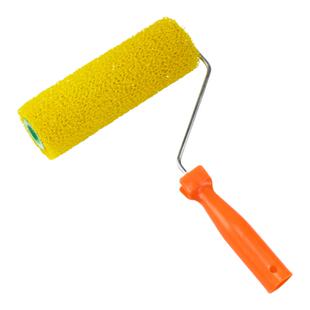 邦涂饰8寸拉毛滚筒刷大中小细花海绵硅藻泥肌理墙体拉花滚刷包邮