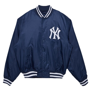 New Era纽亦华MLB秋冬男女NY潮流夹棉保暖棒球衫夹克外套13338641