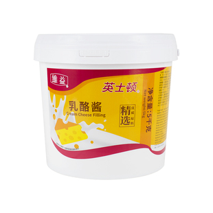 英士顿馥美乐乳酪酱5kg 芝士蛋糕起司流心芝士馅烘焙原料包邮