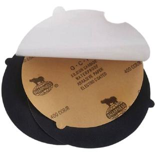 犀利牌金相砂纸带背胶200mm碳化硅砂纸干湿两用耐水圆形抛光砂纸