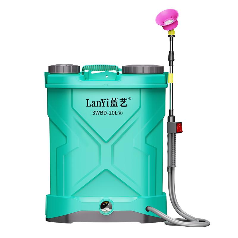 高壓農(nóng)用鋰電池背負(fù)式智能噴灑充電農(nóng)藥噴壺新型打藥機電動噴霧器