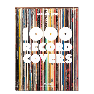 【预售】TASCHEN 1000 Record Covers 塔森[图书馆系列]1000个专辑封面平面设计图册进口原版专业英文图书