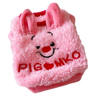 包邮新款休闲小猪奶狗衣茶杯犬泰迪比熊幼犬约克夏超小体宠物衣服