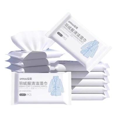 10包120片免洗羽绒服清洁湿巾