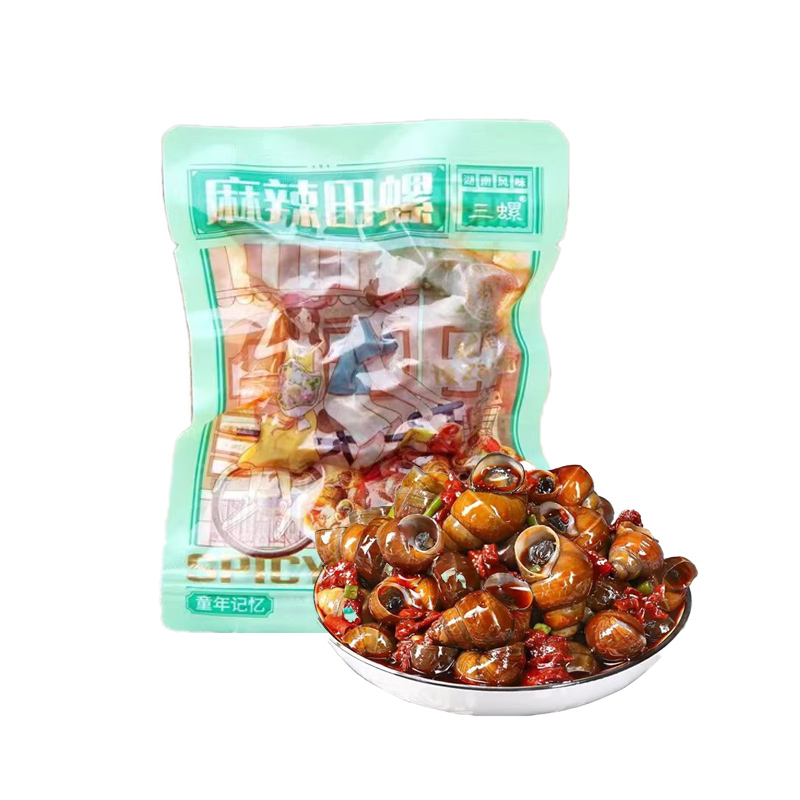 嗦螺田螺开袋即食干净无沙麻辣味爆炒爆香小袋装童年小零食螺蛳肉