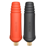 电焊机快速接头欧式焊把线快速接头配件大全公母电缆专用插头插座