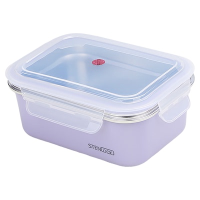 思天乐学生饭盒316L不锈钢保鲜盒