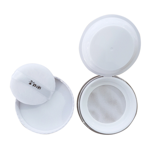 空盒 谢馥春国妆散粉盒双层弹力网散粉盒 约可容纳10克