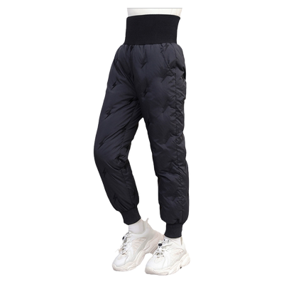 罗蒙儿童羽绒裤蓄热轻薄高充绒