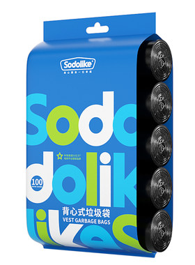 加厚家用手提式厨房卫生间垃圾袋