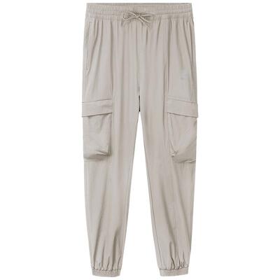 运动长裤骆驼速干透气束脚