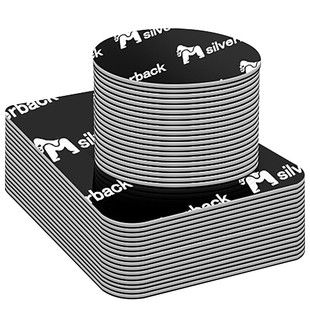 银背强力双面胶汽车专用车载胶贴纳米无痕高粘度强力固定车用etc背胶手机支架脚垫墙面透明亚克力耐高温胶贴