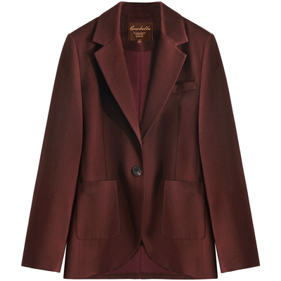 COCOBELLA安可拉红通勤西装