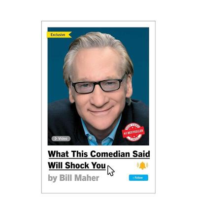 【现货】这个喜剧演员说的话会让你震惊英文商业行销进口原版外版书14岁以上What This Comedian Said Will Shock You Bill Mahe