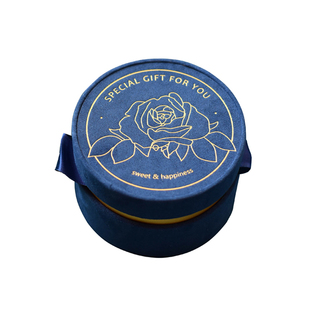 喜糖盒子免折叠香槟色丝绒空盒创意高级感小众专用结婚定制名字