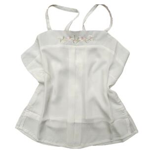 肩带可调春夏内搭宋抹背心吊带宋制纯色大码日常汉服复古女绣花秋