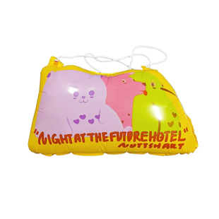 广告背包气球来图定制LOGO二维码品牌IP形象公司推广活动铝膜气球