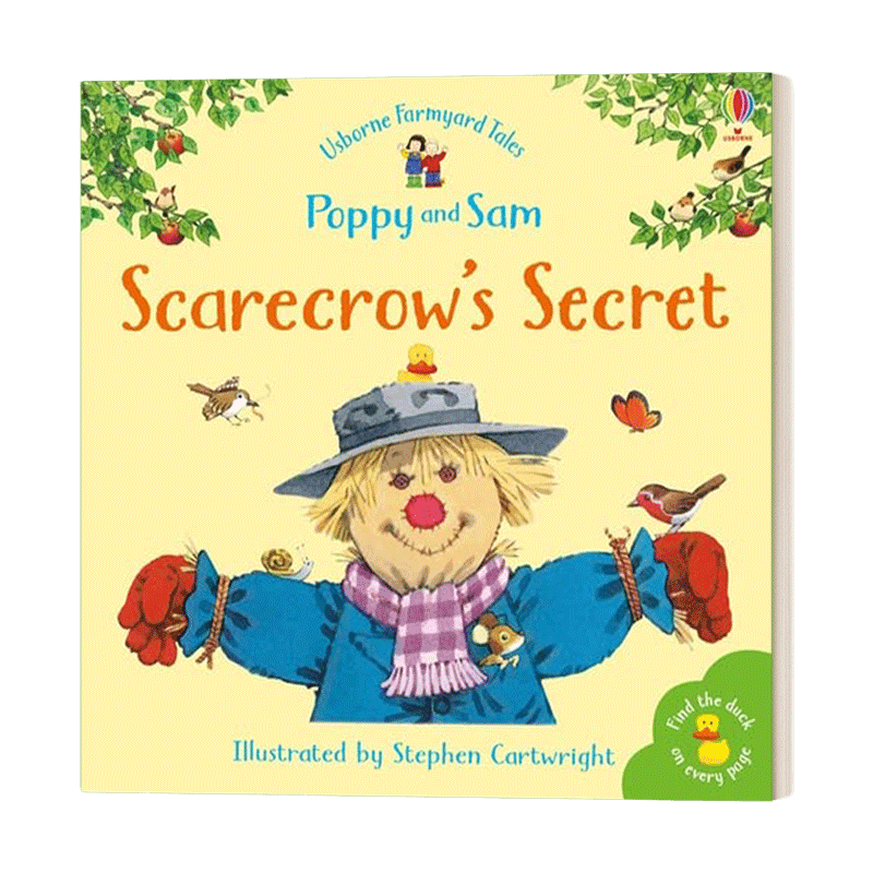 英文原版 Farmyard Tales Poppy and Sam Scarecrow's Secret 农场故事 稻草人的秘密 儿童启蒙故事书 英文版 进口英语原版书籍