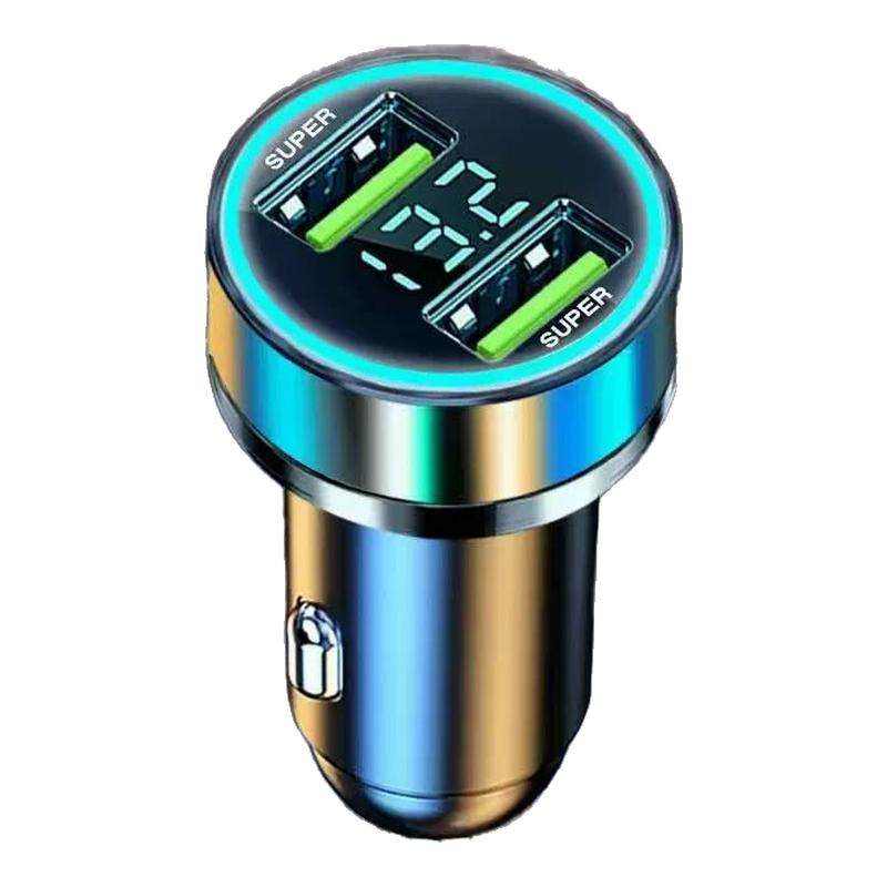双口1280w车载充电器2023新款超级快充汽车点烟口转换器手机快充