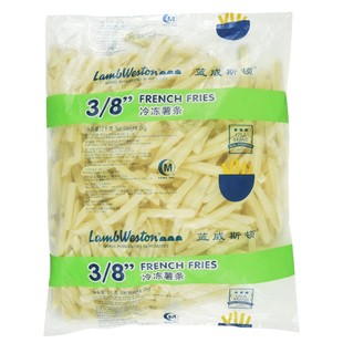 蓝威3/8薯条蓝威斯顿LS308粗薯条W77系列粗薯条 冷冻炸土豆条