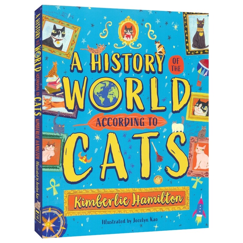 A History Of The World According to Cats 猫眼看世界 猫咪眼中的世界史 儿童百科科普读物 英文原版进口图书