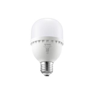 公牛灯泡螺口LED灯E27工厂房大功率超亮家用白光20瓦/w柱形节能灯