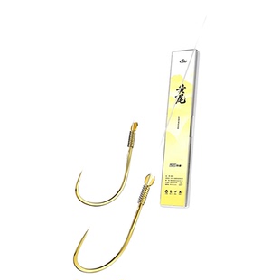 黄尾子线双钩成品鱼钩绑好正品高灵敏青尾红尾鲮鱼专用防缠绕鱼钩