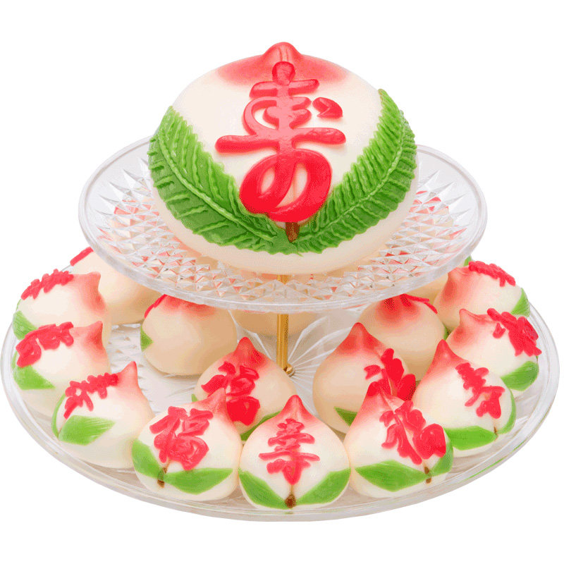 北京寿桃馒头寿盈门现做现发